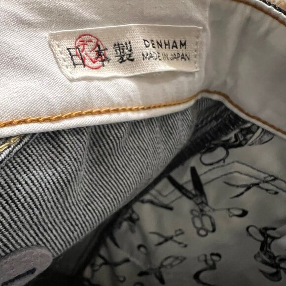 Denham CROSSBACK MIJ MS3 Jeans – Made in Japan – Size 33 – Cotton/Cashmere Blend - Picture 11 of 12